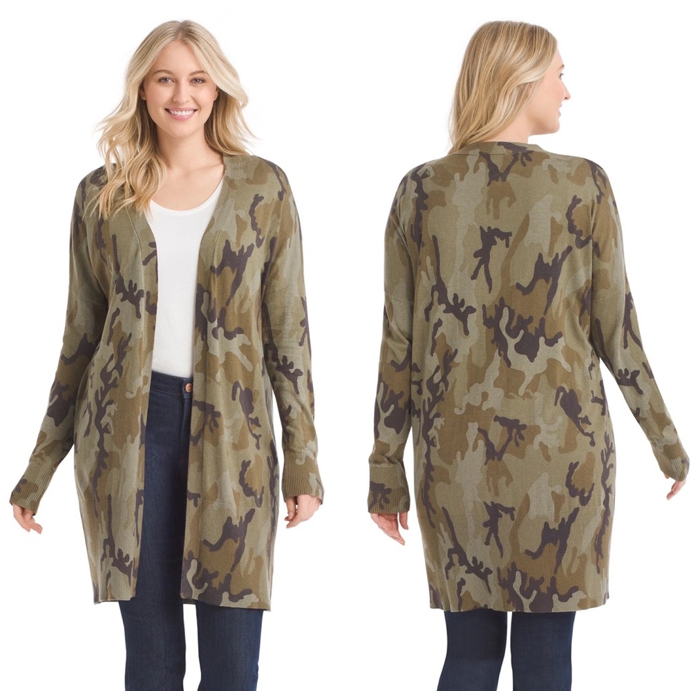 Sanctuary Camo Lenox Cardigan